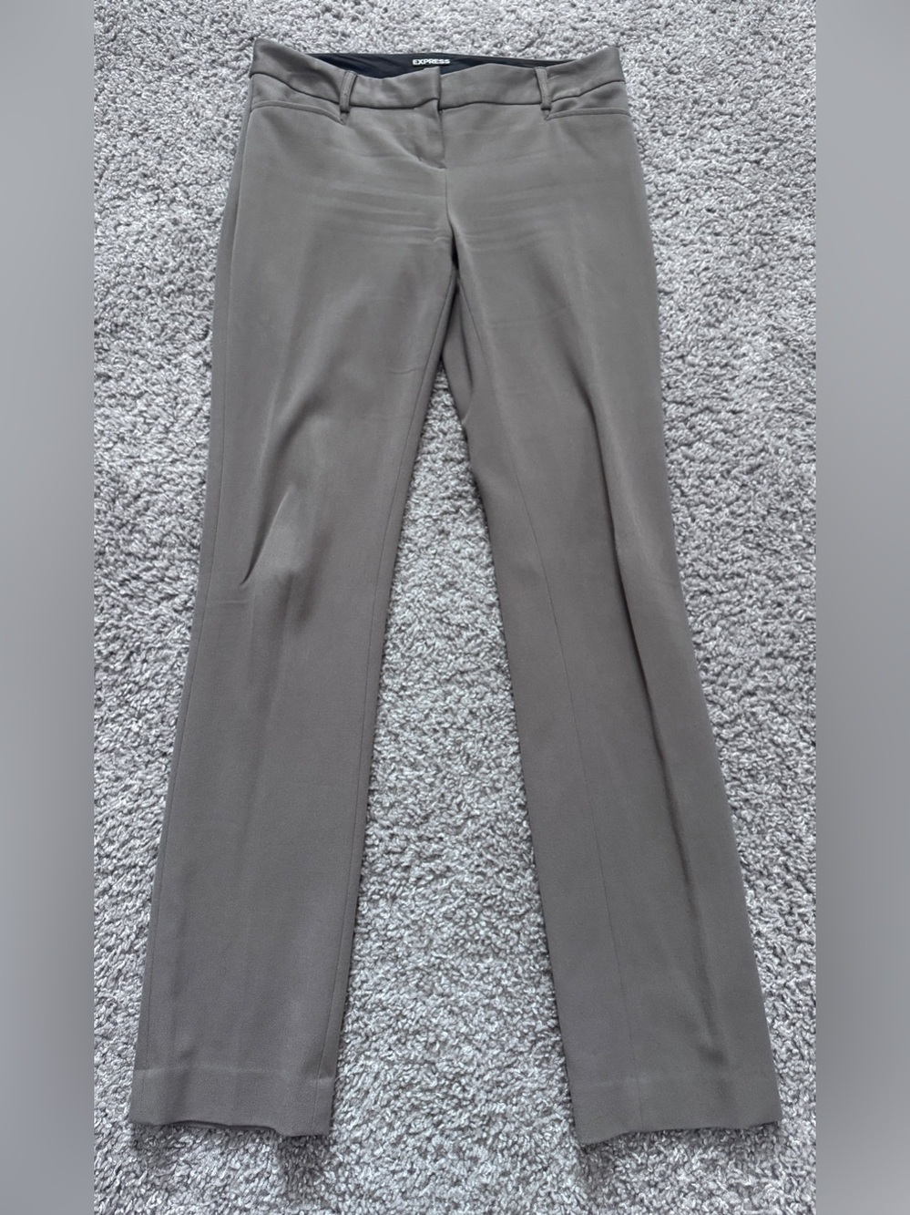 Express Women’s Charcoal Dress Pants - Straight Leg-0Regular